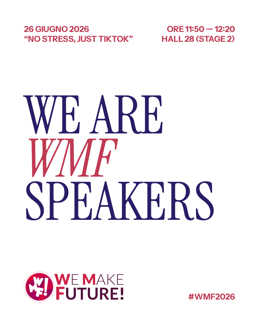 Siamo speaker al WMF 2026: il caso Pompea su TikTok, dove l’advertising diventa acquisto